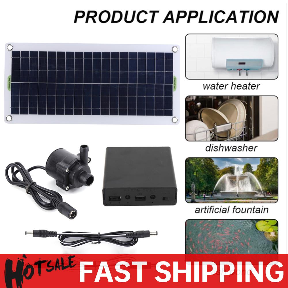Marine Aquarium Tanks - 18V 30W Fountain Panel Pump Garden