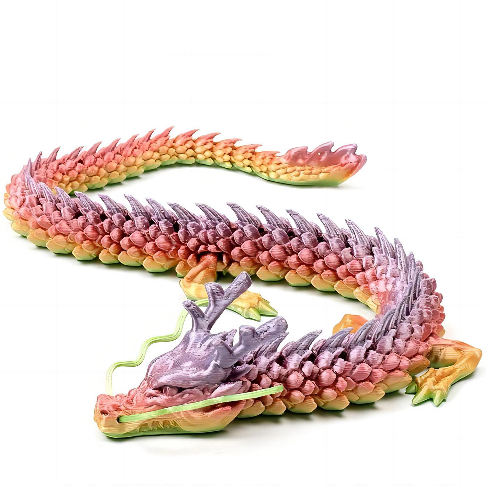 3D Printed Conjoined Dragon Or - Aquarium Marine Plants avis et prix