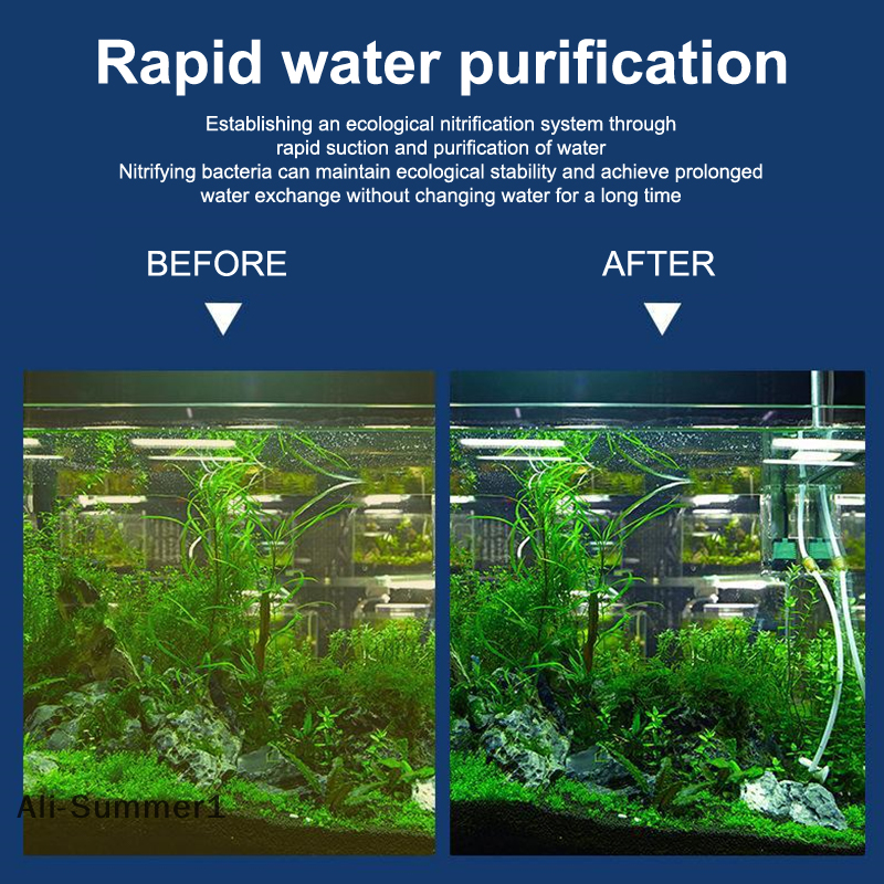 【E】3 In 1 Aquarium Filter Pump - Marine Aquarium Wave Maker avis et prix