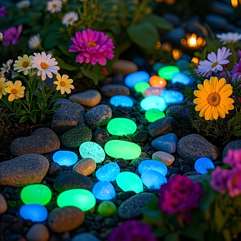 300PCS Luminous Pebble Set,0.9 - Aquarium Marine Plants avis et prix