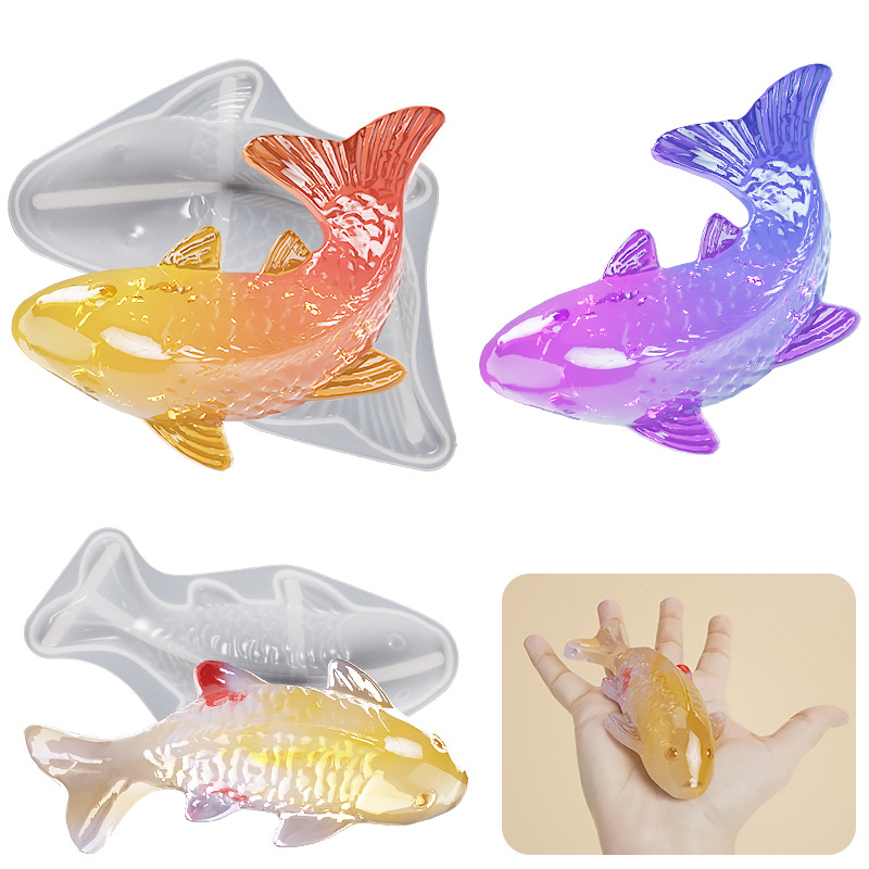 3D Koi Fish Shaped Epoxy Resin - Marine Aquarium Tanks avis et prix