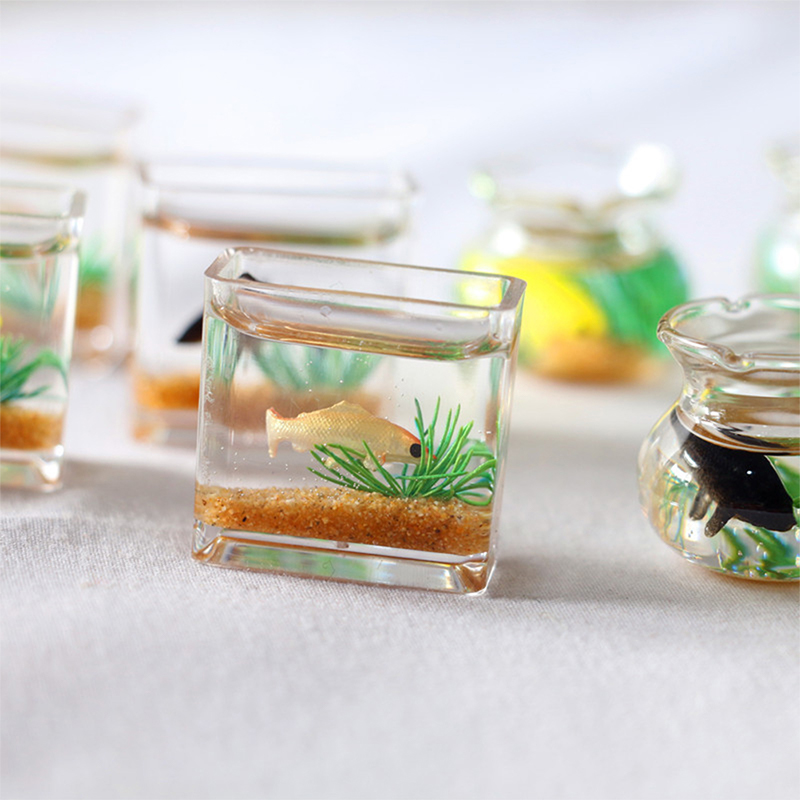 1Pc Mini Fish Tank Random Colo - Marine Aquarium Tanks avis et prix