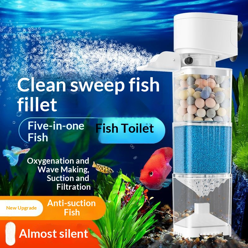 6 In1 Aquarium Filter Pump Fis - Marine Aquarium Wave Maker avis et prix