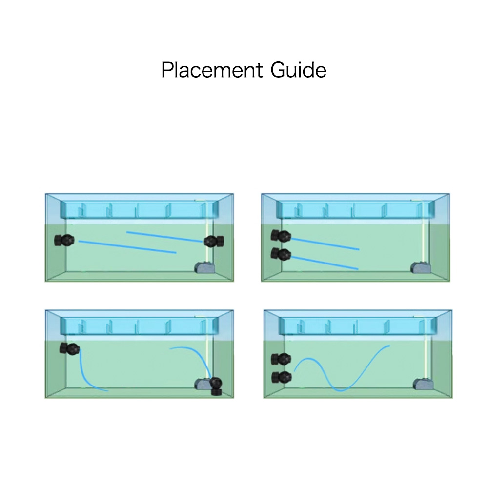 Jebao Jecod SW-2 SW-4 SW-8 SW- - Marine Aquarium Wave Maker avis et prix