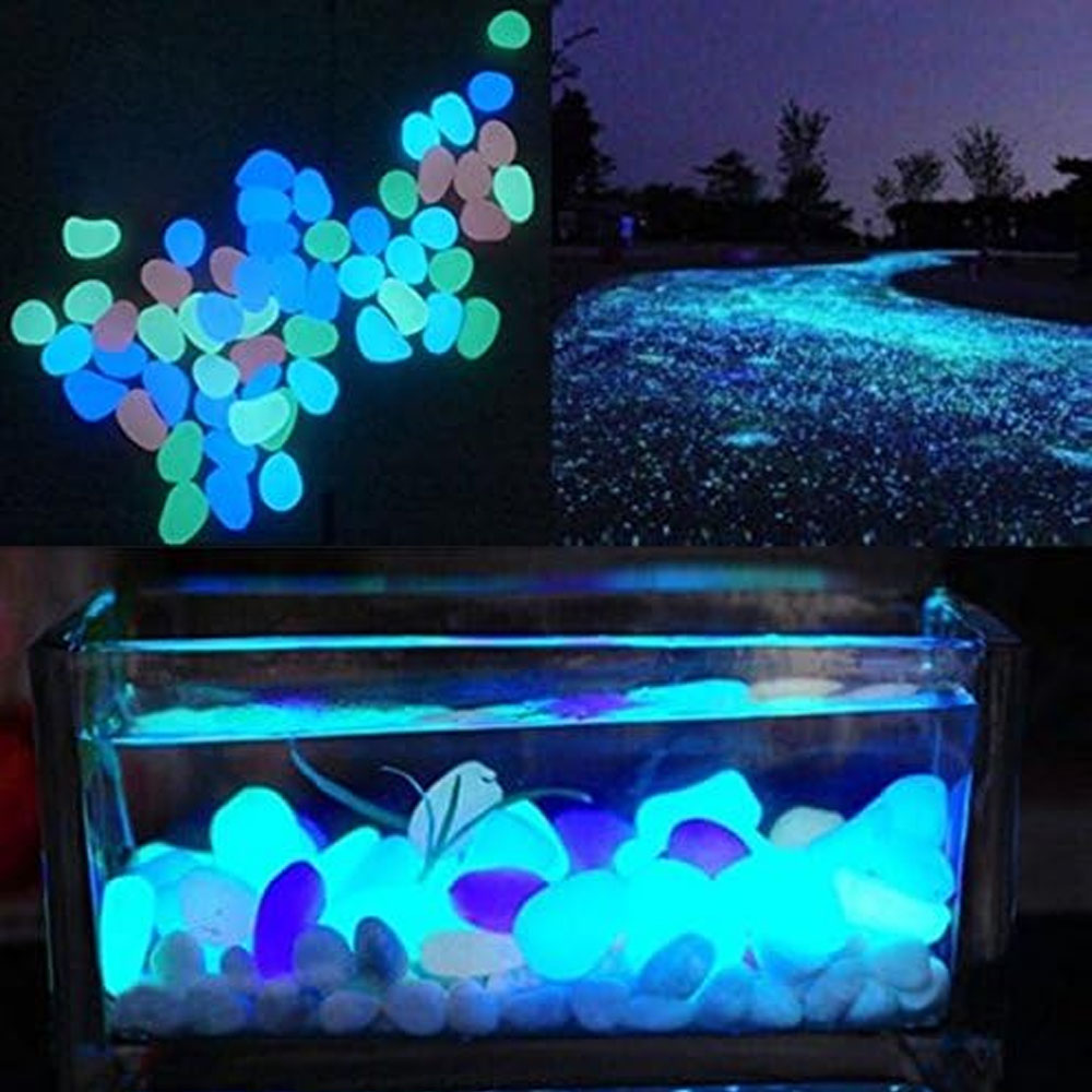 Fish Tank Rocks Glow Blue Pebb - Aquarium Marine Plants avis et prix