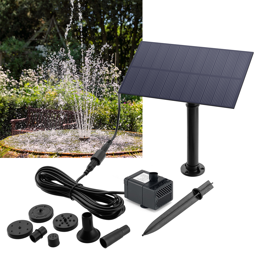 5W 5V Solar Water Pump Garden  - Marine Aquarium Tanks avis et prix