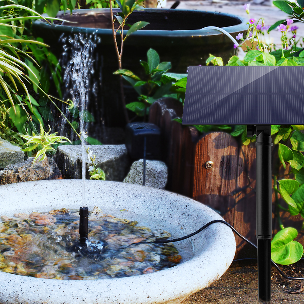 5W 5V Solar Water Pump Garden  - Marine Aquarium Tanks avis et prix