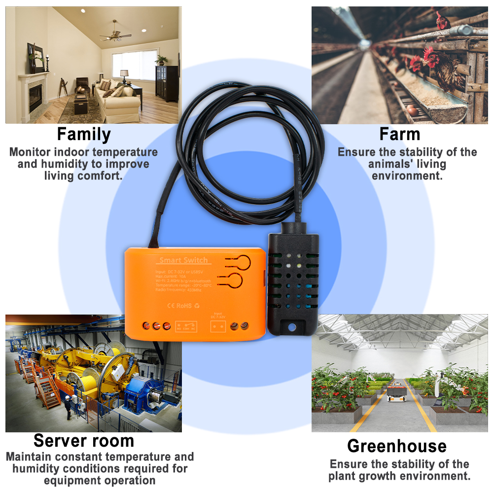 Tuya WiFi Temperature Humidity - Aquarium Marine Plants avis et prix