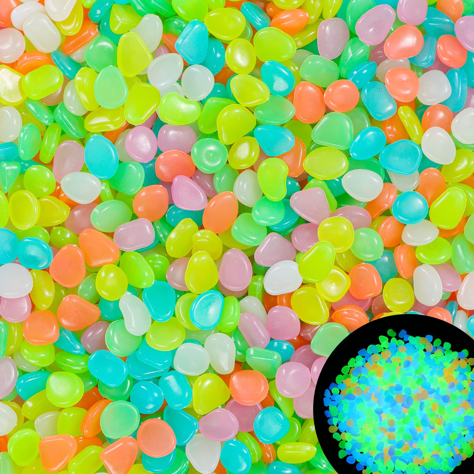 100Pcs Glow in the Dark Garden - Marine Aquarium Tanks avis et prix