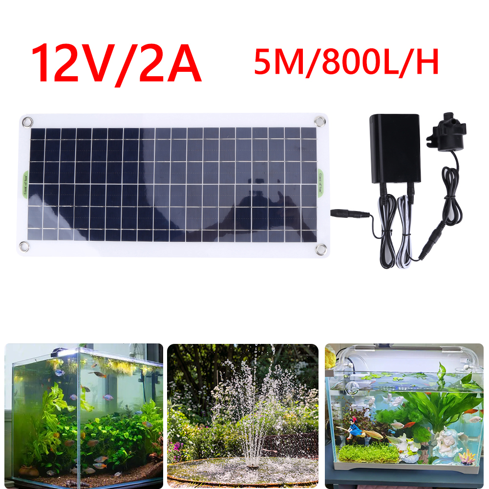 18V 30W Fountain Panel Pump Ga - Marine Aquarium Tanks avis et prix
