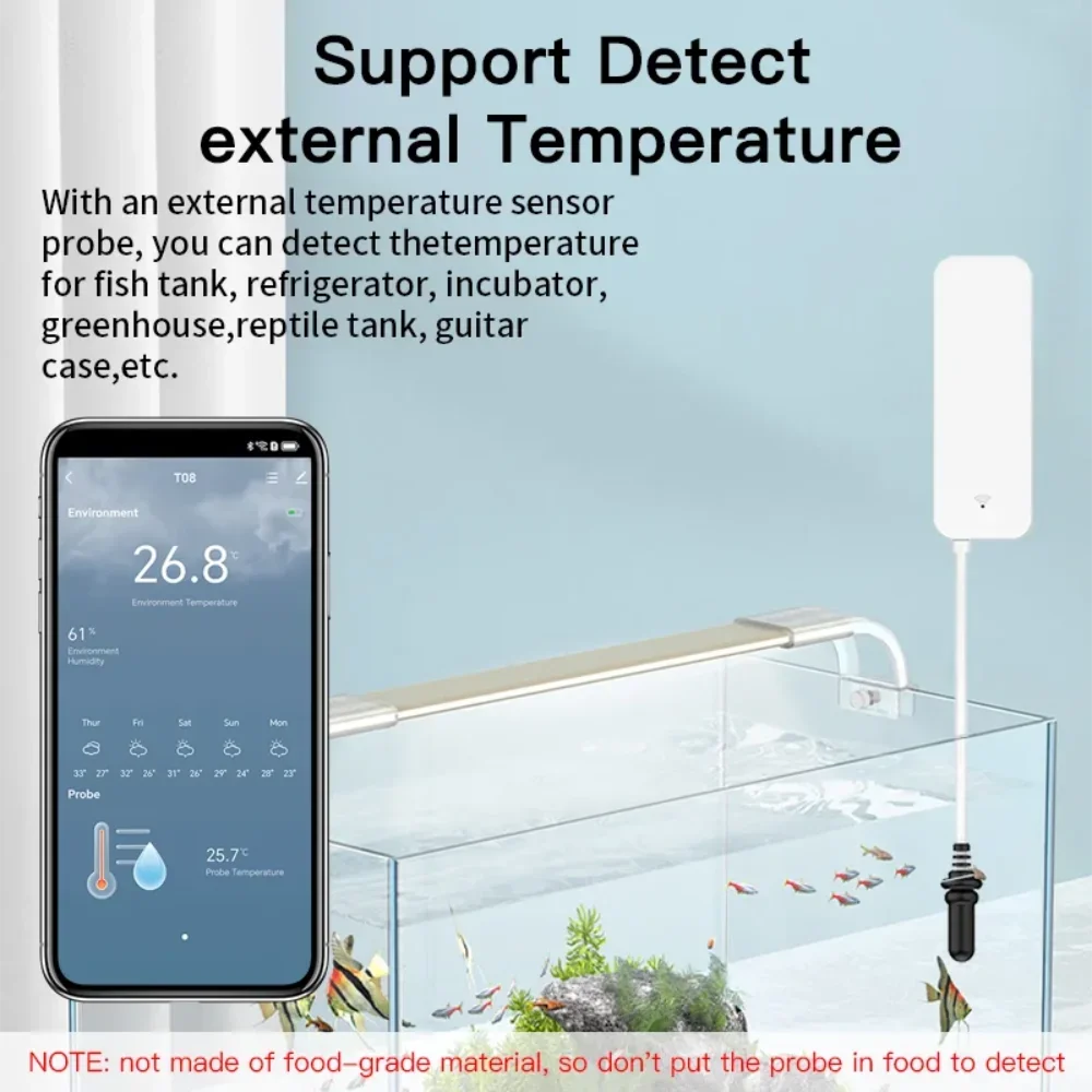 Tuya WiFi Temperature Humidity - Aquarium Marine Plants avis et prix