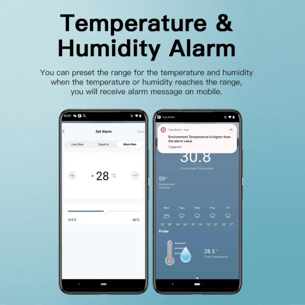 Tuya WiFi Temperature Humidity - Aquarium Marine Plants avis et prix